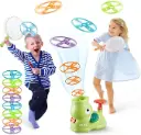 Flying Disc Launcher for 3-12 Years
